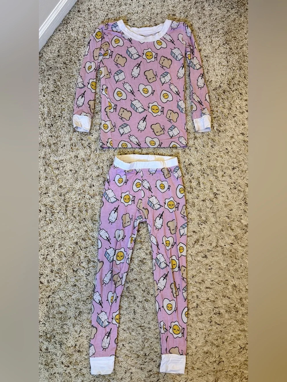 Little Sleepies Breakfast Buddies 3T Pajama Set